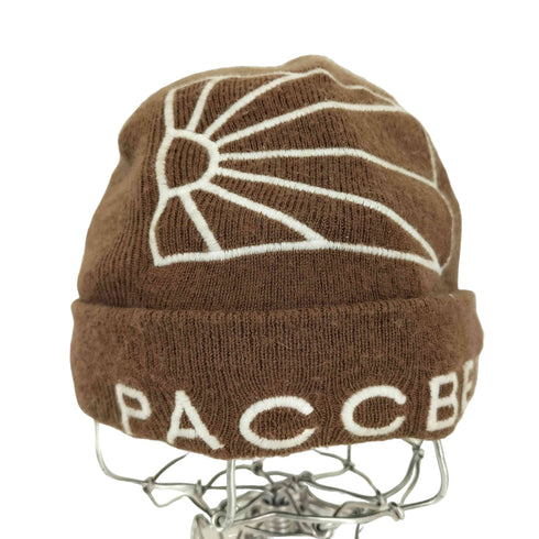 ラスベート PACCBET フロント刺繍ビーニー メンズ
